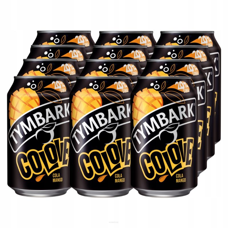 Tymbark Colove Gazowane Mango i Cola 12SZT X 330ML