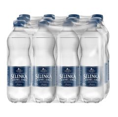 NIEGAZOWANA WODA MINERALNA • SELENKA 0,5L - 12 SZTUK