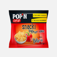 POP N CHRUP SNACKI POPCORNOWE PAPRYKA 35G X 30SZT