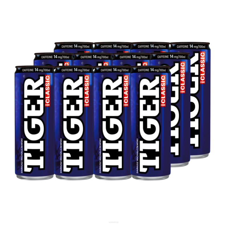 TIGER CLASSIC LOW CAFFEINE 0,25L X 12SZT