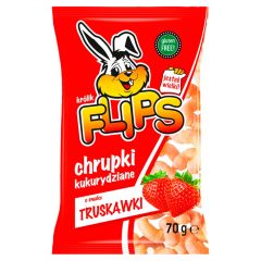 FLIPS CHRUPKI TRUSKAWKOWE 70G