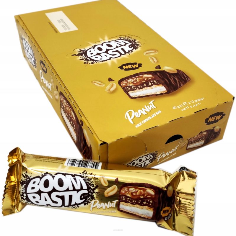 BOOMBASTIC WAFEL ORZESZKI ZIEMNE 40 G X 12SZT