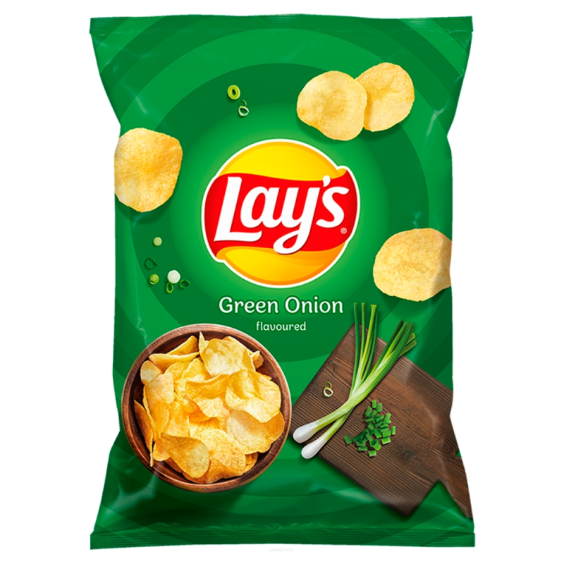 CHIPSY LAYS ZIELONA CEBULKA 40 G X20