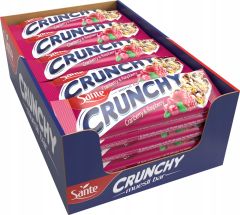 BATON CRUNCHY ŻURAW-MALINA W POL. WANIL. 40G X 25SZT