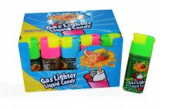 SPRAY ZAPALNICZKA • GAS LIGHTER LIQUID CANDY - 30 SZTUK