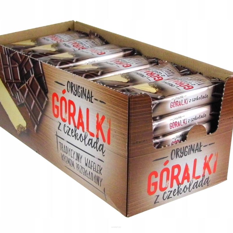 GÓRALKI WAFELEK CZEKOLADOWY 45G X 36SZT
