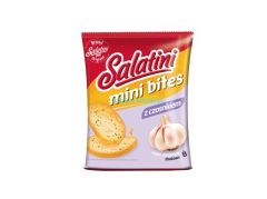 SALATINI KRĄŻKI PSZENNE Z DODATKIEM CZOSNKU 12SZT X 45G