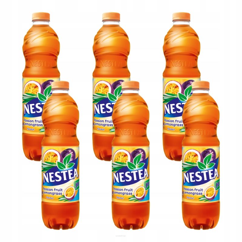 NESTEA ICE TEA  MARAKUIA  TRAWA CYTRYNOWA 0,5L - 12 SZTUK PET