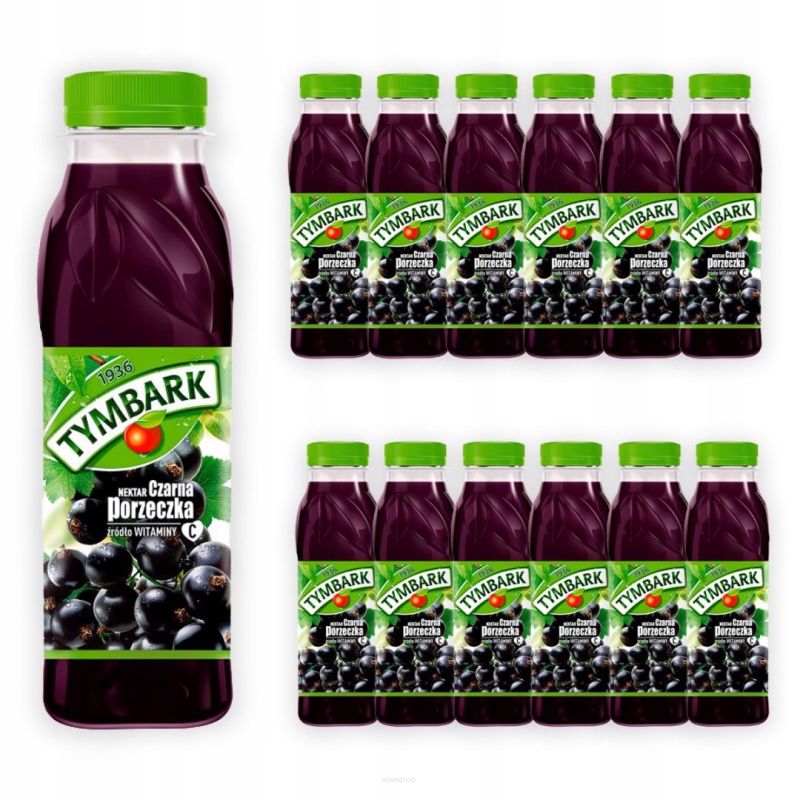TYMBARK NEKTAR CZARNA PORZECZKA 0,3 L X 12SZT