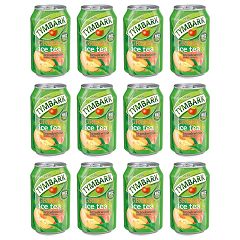 TYMBARK ICE TEA O SMAKU BRZOSKWINI - 12 SZTUK