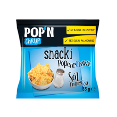 POP N CHRUP SNACKI POPCORNOWE SÓL MORSKA 35G X 30SZT
