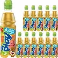 KUBUŚ PLAY - JABŁKO • BRZOSKWINIA • 400ML - 12 SZTUK