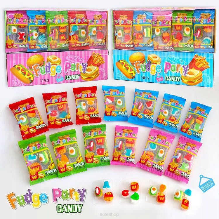 ŻELKI FUDGE PARTY CANDY - 30 SZTUK