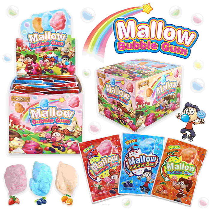 GUMY MALLOW BUBBLE GUM 5G X 24SZT