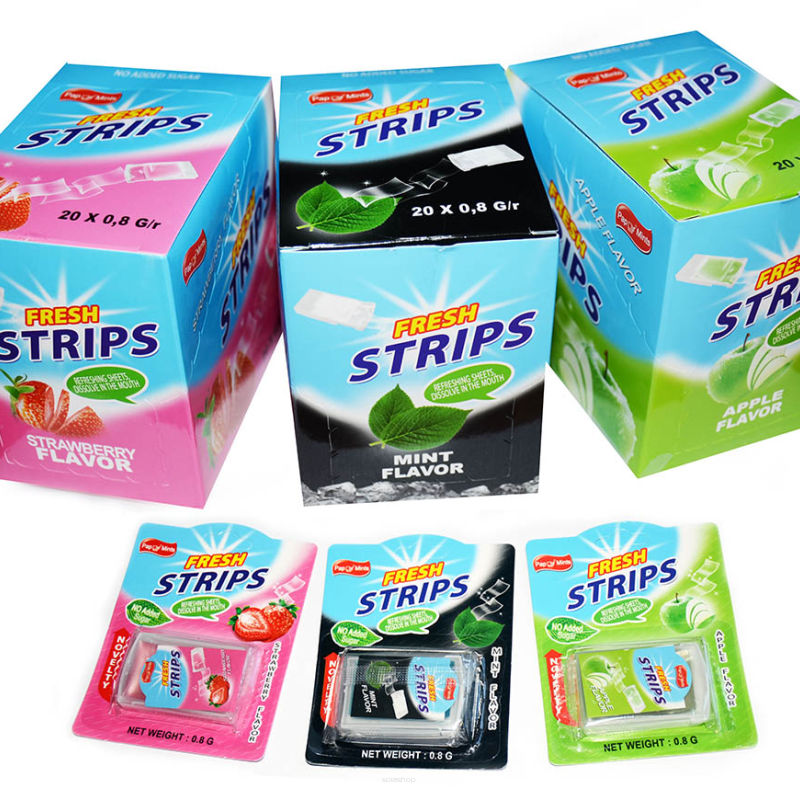 Paski Fresh Strips Peper Mint With Blister 20SZT